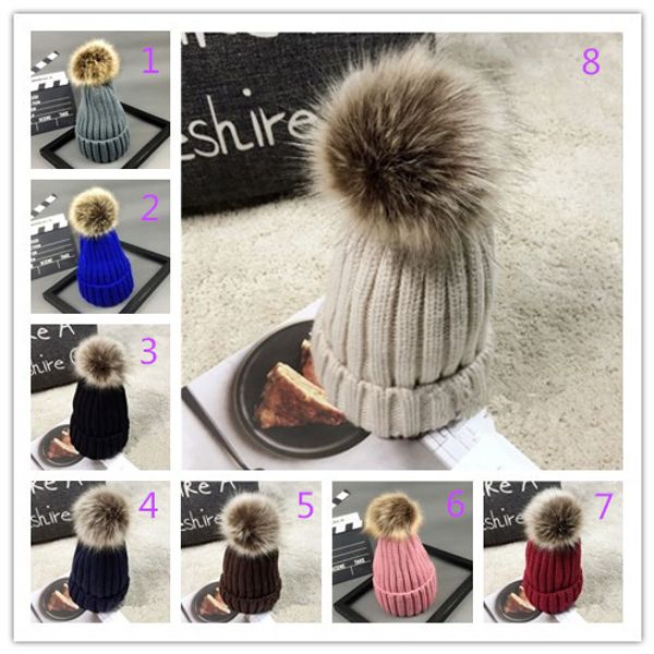 15 colors hats autumn and winter women imitation prickly heat fox fur ball parent-child wool cap thickening warmth hedge knit hat, Blue;gray
15 colors hats autumn and winter women imitation prickly heat fox fur ball parent-child wool cap thickening warmth hedge knit hat, Blue;gray