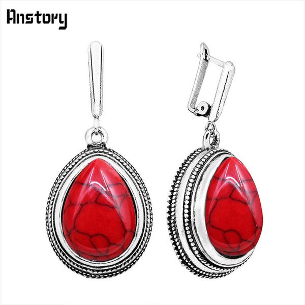 drop pendant 5 colors stone earrings for women antique silver plated retro craft fashion jewelry te109
drop pendant 5 colors stone earrings for women antique silver plated retro craft fashion jewelry te109