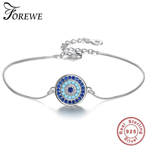forewe 2018 turkish lucky blue crystal round evil eye bracelet adjustable chain 925 sterling silver bracelets for women jewelry, Black
forewe 2018 turkish lucky blue crystal round evil eye bracelet adjustable chain 925 sterling silver bracelets for women jewelry, Black