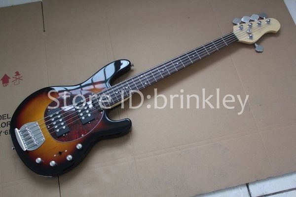 brinkley factory custom 5 strings electric bass guitar with tobacco sunburst body,red pickguard,chrome hardware,can be customized
brinkley factory custom 5 strings electric bass guitar with tobacco sunburst body,red pickguard,chrome hardware,can be customized