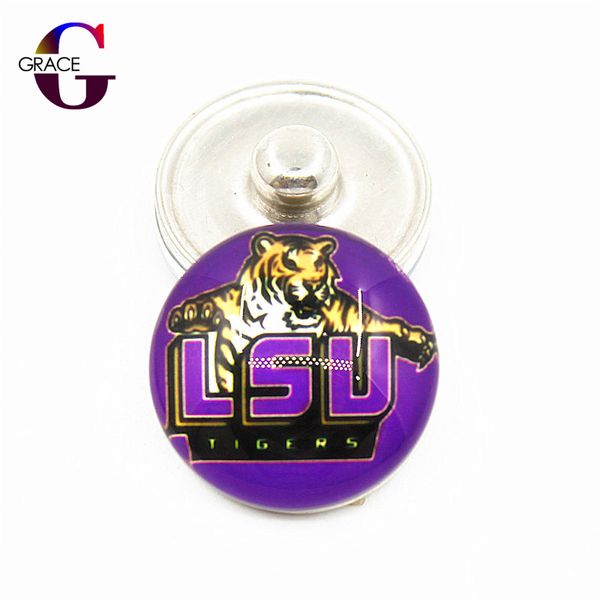 20pcs/lot NCAA LSU Tigers Team Sport Charms Ginger Glass Snap Buttons Fit 18mm Snap Women Bracelet&Bangles Necklace Pendant DIY Jewelry
20pcs/lot NCAA LSU Tigers Team Sport Charms Ginger Glass Snap Buttons Fit 18mm Snap Women Bracelet&Bangles Necklace Pendant DIY Jewelry