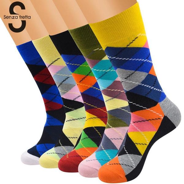 british style plaid men's socks retro hit color street harajuku fashion men's cotton socks large size autumn casual sock, Black
british style plaid men's socks retro hit color street harajuku fashion men's cotton socks large size autumn casual sock, Black