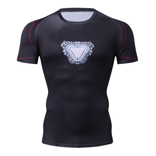 2018 3 raglan sleeve compression shirts iron man 3d printed t shirts men summer new comics for male black friday, White;black
2018 3 raglan sleeve compression shirts iron man 3d printed t shirts men summer new comics for male black friday, White;black