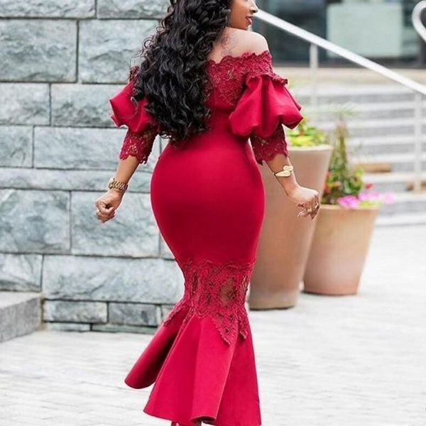 африканский красный русалка пром платья с плеча кружева аппликации с длинными рукавами формальные плюс размер вечернее платье лодыжки дешевы, Black
африканский красный русалка пром платья с плеча кружева аппликации с длинными рукавами формальные плюс размер вечернее платье лодыжки дешевы, Black