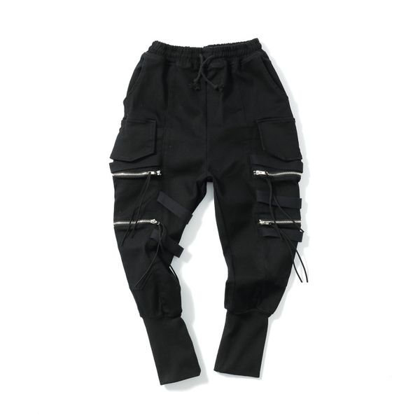 tkpa mens black cargo pants elastic waist pockets zippers design long pants sports casual jogger pants
tkpa mens black cargo pants elastic waist pockets zippers design long pants sports casual jogger pants