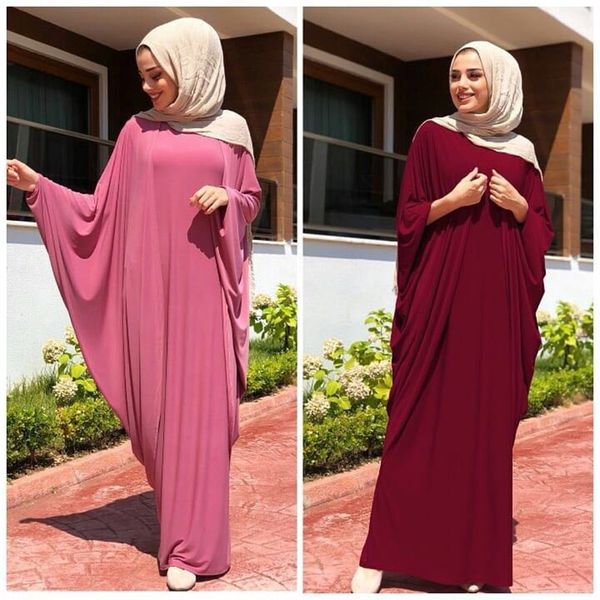 new muslim women batwing sleeve kaftan dress wholesale factory price islamic women middle east abaya dress, Red
new muslim women batwing sleeve kaftan dress wholesale factory price islamic women middle east abaya dress, Red