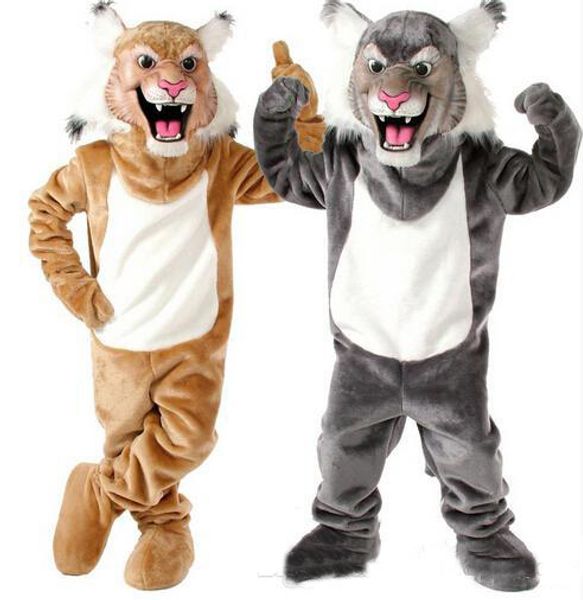 2018 grey /tan wildcat bobcat mascot costume for halloween christmas party costume character outfit fancy dress., Red;yellow
2018 grey /tan wildcat bobcat mascot costume for halloween christmas party costume character outfit fancy dress., Red;yellow