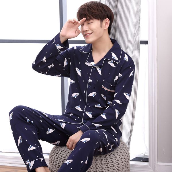 yidanna men pajamas set cotton nighties long sleeved sleepwear casual male nightwear autumn simple suit pyjama button plus size, Black;brown
yidanna men pajamas set cotton nighties long sleeved sleepwear casual male nightwear autumn simple suit pyjama button plus size, Black;brown