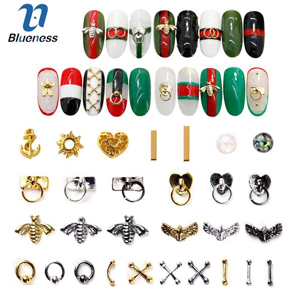 20/100pcs metal gold stick gold silver copper bee wing studs for nails design charms manicure 3d nail art decorations, Silver;gold
20/100pcs metal gold stick gold silver copper bee wing studs for nails design charms manicure 3d nail art decorations, Silver;gold