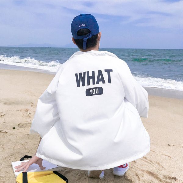 letter printed kinomo jacket men 2018 summer sun proof three quater sleeve men's jackets thin style jacket, Black;brown
letter printed kinomo jacket men 2018 summer sun proof three quater sleeve men's jackets thin style jacket, Black;brown