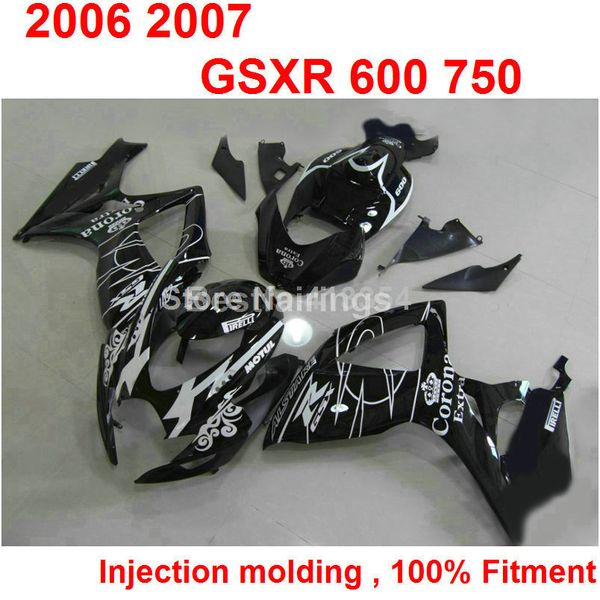custom injection molding fairing kit for suzuki gsxr600 gsxr750 2006 2007 white black gsxr 600 750 06 07 ff30
custom injection molding fairing kit for suzuki gsxr600 gsxr750 2006 2007 white black gsxr 600 750 06 07 ff30