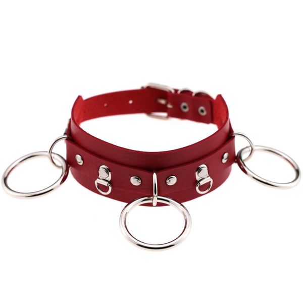 handmade pu leather choker punk harajuku goth collar chain belt necklace chocker bondage cosplay club party festival outfit, Golden;silver
handmade pu leather choker punk harajuku goth collar chain belt necklace chocker bondage cosplay club party festival outfit, Golden;silver