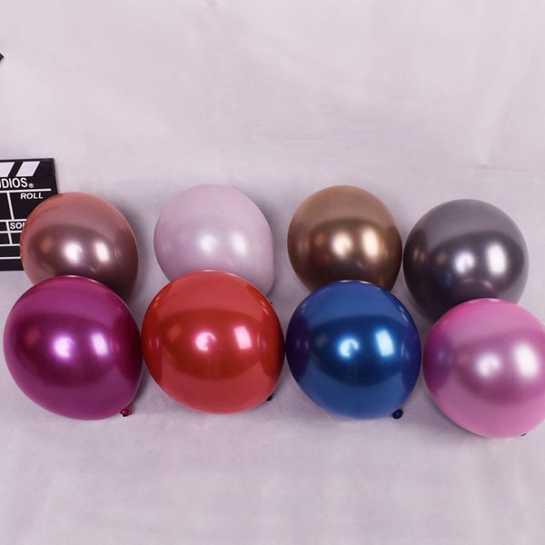 12inch latex balloon double layer thick pearly similar metal colors air balls birthday wedding party decoration
12inch latex balloon double layer thick pearly similar metal colors air balls birthday wedding party decoration