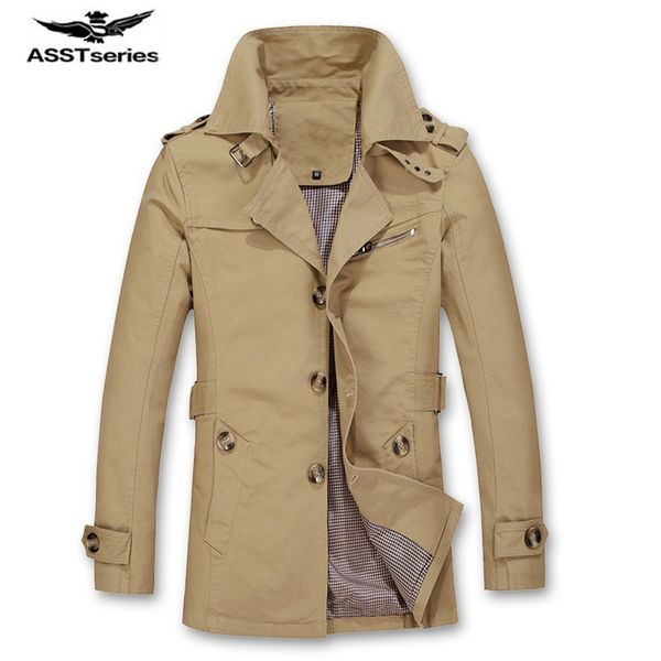 2017 new arrival trench jacket men cool design casual outwear spring autumn mens trench and coats fashion clothing 85z, Tan;black
2017 new arrival trench jacket men cool design casual outwear spring autumn mens trench and coats fashion clothing 85z, Tan;black