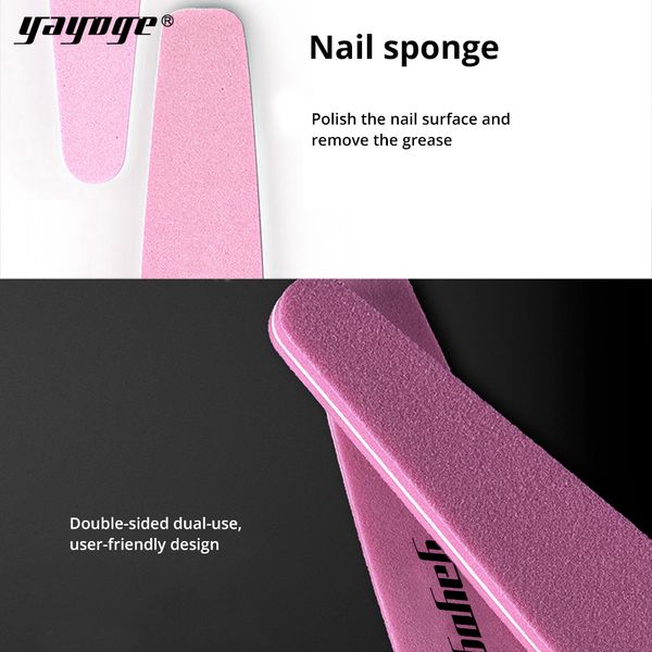 yayoge nail file art buffer sanding polishing nail files foam manicure pedicure tips tool
yayoge nail file art buffer sanding polishing nail files foam manicure pedicure tips tool