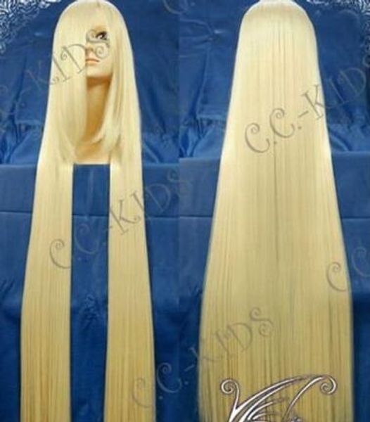 

200 см удлиненный парик новая блондинка прямой косплей парик