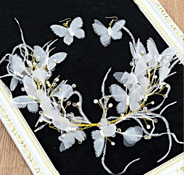 bridal gowns, wedding dress accessories, white butterfly heads, hair and handmade korean toast, Silver
bridal gowns, wedding dress accessories, white butterfly heads, hair and handmade korean toast, Silver