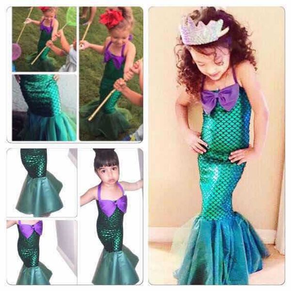 3-13y children halloween/christmas mermaid cosplay dress green mermaid tail costume for girls ariel pricess kids fancy dresses, Black;red
3-13y children halloween/christmas mermaid cosplay dress green mermaid tail costume for girls ariel pricess kids fancy dresses, Black;red