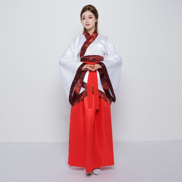 2018 summer chinese traditional women red hanfu clothing hanfu dress chinese fairy dress tang dynasty ancient costume, Black;red
2018 summer chinese traditional women red hanfu clothing hanfu dress chinese fairy dress tang dynasty ancient costume, Black;red