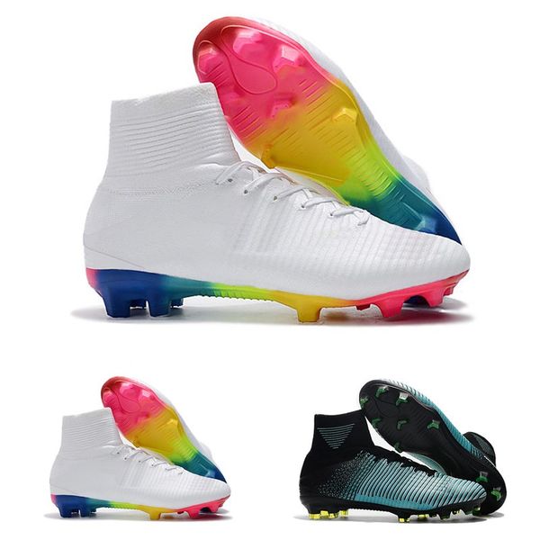 2018 Men/Kids/Women Mercurial Superfly CR7 V FG AG Football Boots Cristiano Ronaldo High Tops Neymar JR ACC Soccer Shoes Soccer Cleats
2018 Men/Kids/Women Mercurial Superfly CR7 V FG AG Football Boots Cristiano Ronaldo High Tops Neymar JR ACC Soccer Shoes Soccer Cleats