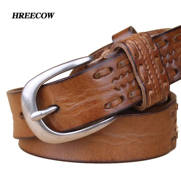 new style fashion luxury designer belt women full grain real genuine leather girdle belt for jeans, Black;brown
new style fashion luxury designer belt women full grain real genuine leather girdle belt for jeans, Black;brown