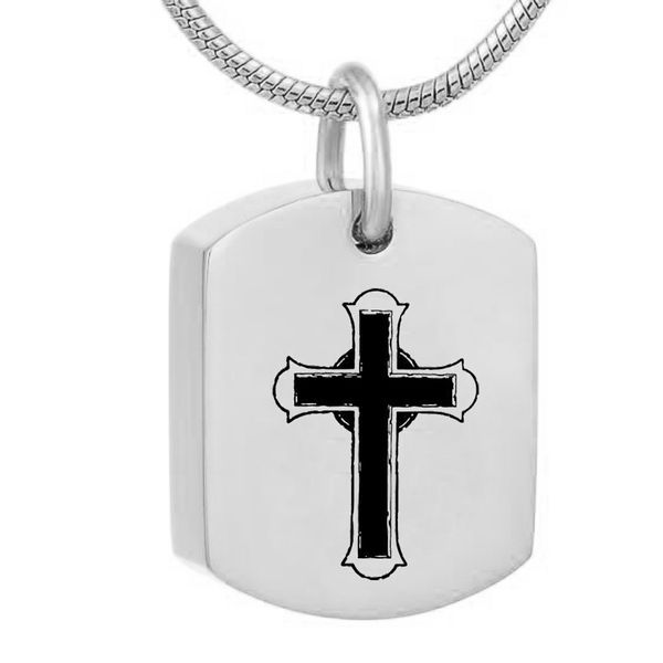 cross square stainless steel urn pendant memorial ash keepsake cremation jewelry, Silver
cross square stainless steel urn pendant memorial ash keepsake cremation jewelry, Silver