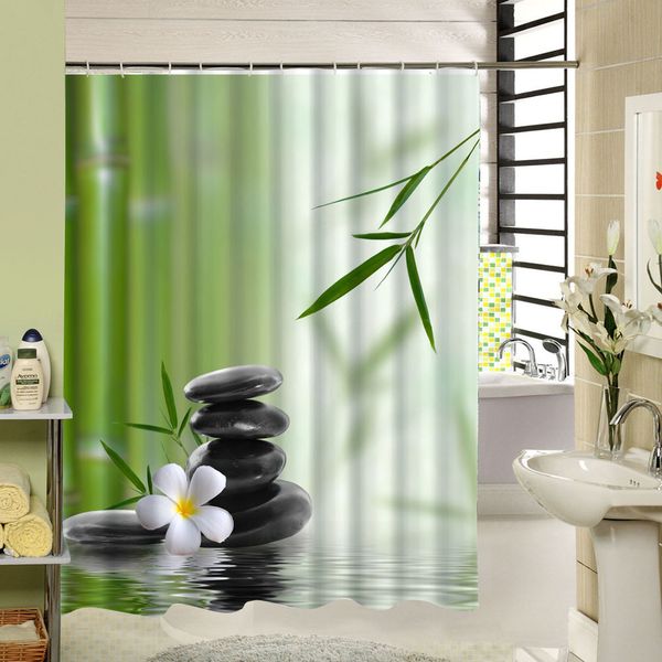 2017 new zen shower curtain stone flower green bamboo bathroom decor 3d fabric printing accessory with 12 rings y1068
2017 new zen shower curtain stone flower green bamboo bathroom decor 3d fabric printing accessory with 12 rings y1068