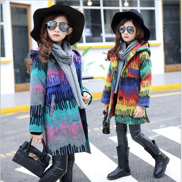 2018 girls autumn winter print outerwear children princess trench coat girl cute school hooded long sleeve christmas warm coat, Camo
2018 girls autumn winter print outerwear children princess trench coat girl cute school hooded long sleeve christmas warm coat, Camo