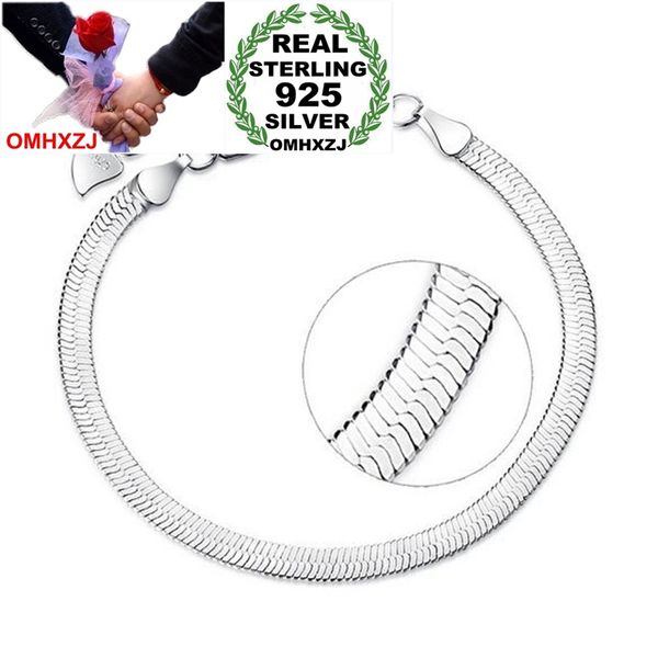 omhxzj wholesale simple fashion casual for woman man couple party gift flat snake bone 925 sterling silver bracelet bangle sz114, Golden;silver
omhxzj wholesale simple fashion casual for woman man couple party gift flat snake bone 925 sterling silver bracelet bangle sz114, Golden;silver