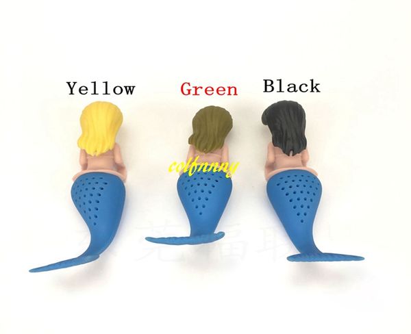 100pcs/lot 2018 new mermaid tea infuser silicone tea strainer teapot filter tea bags drinkware tool
100pcs/lot 2018 new mermaid tea infuser silicone tea strainer teapot filter tea bags drinkware tool