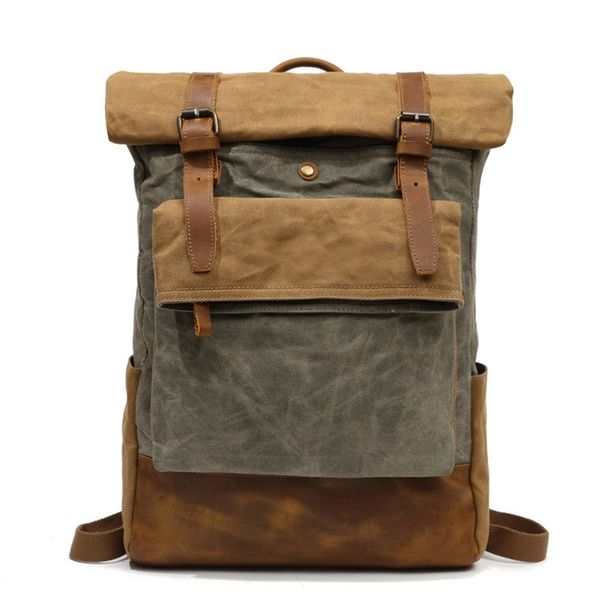 yupinxuan europe designer canvas leather backpacks vintage teenager daypacks waterproof travel rucksacks wearproof school bags
yupinxuan europe designer canvas leather backpacks vintage teenager daypacks waterproof travel rucksacks wearproof school bags