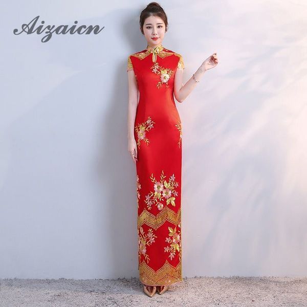 chinese traditional dress red bride embroidery cheongsam long qipao vestido oriental dresses vintage wedding qi pao women sexy
chinese traditional dress red bride embroidery cheongsam long qipao vestido oriental dresses vintage wedding qi pao women sexy