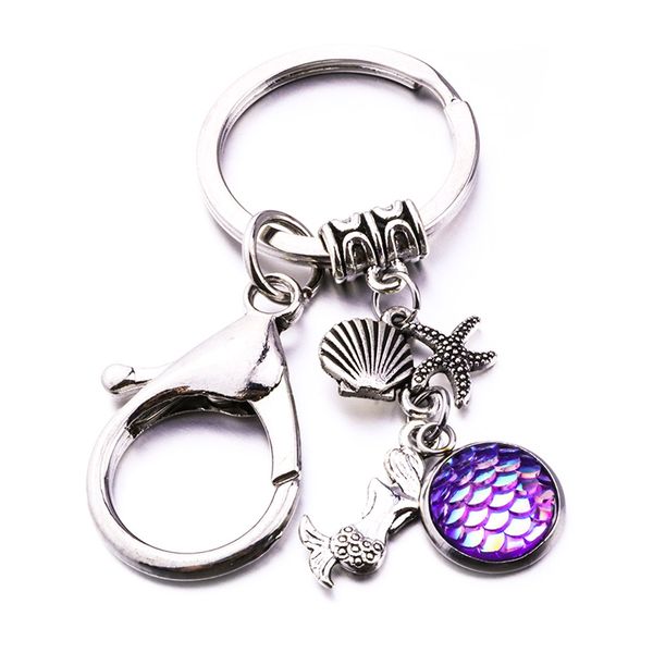 12colors drusy druzy key rings keychain colouful mermaid scale shell starfish pendant keychain shimmery key chain for women jewelry, Slivery;golden
12colors drusy druzy key rings keychain colouful mermaid scale shell starfish pendant keychain shimmery key chain for women jewelry, Slivery;golden