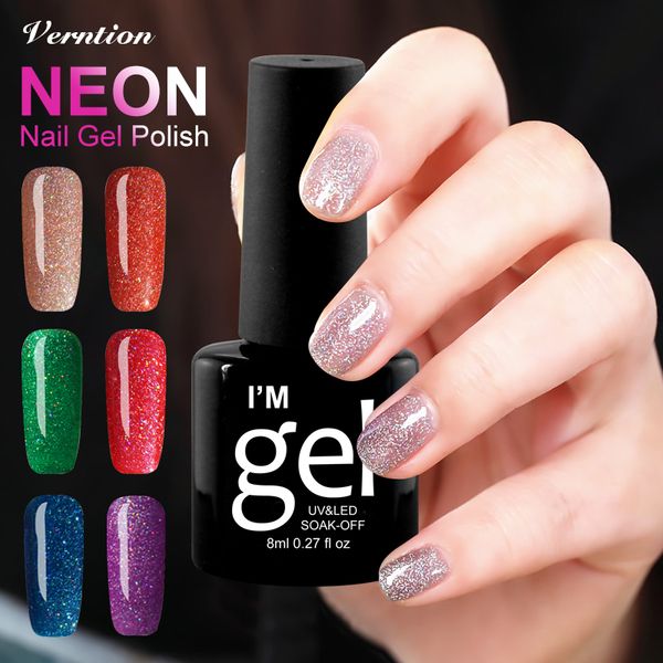verntion shiny neon lucky nail gel polish diy manicure design 19 colors gel nail polish long lasting uv lacquer, Red;pink
verntion shiny neon lucky nail gel polish diy manicure design 19 colors gel nail polish long lasting uv lacquer, Red;pink