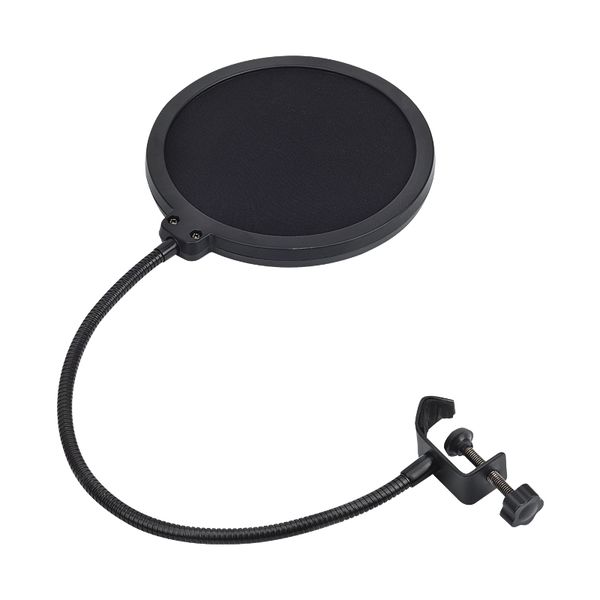 горячий двухслойный студия студия микрофон микрофон экран wind pop filter / swivel mount / mask shife для речистую запись
горячий двухслойный студия студия микрофон микрофон экран wind pop filter / swivel mount / mask shife для речистую запись