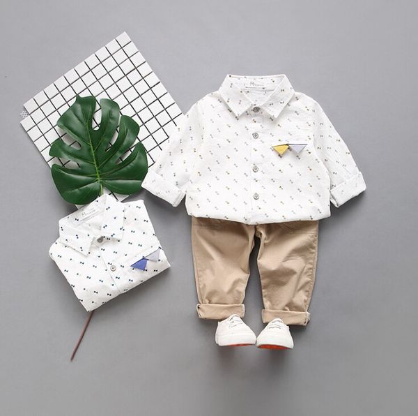 summer baby boys gentleman style kids lovely shirt casual suits children clothing, White;black
summer baby boys gentleman style kids lovely shirt casual suits children clothing, White;black