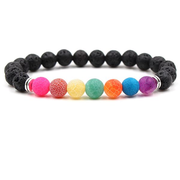 colourful 8mm natural lava stone beads chakra bracelet volcanic rock stone aromatherapy essential oil diffuser bracelet for women, Golden;silver
colourful 8mm natural lava stone beads chakra bracelet volcanic rock stone aromatherapy essential oil diffuser bracelet for women, Golden;silver
