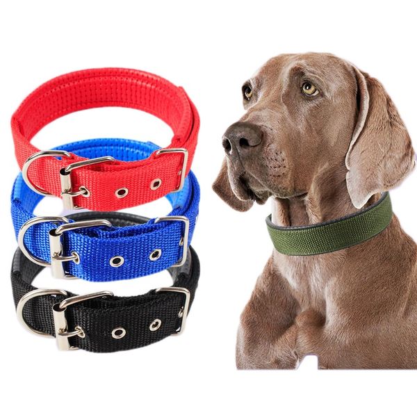 pet nylon soft liner padded pet dog collars neck protection safe collar for small medium large dogs
pet nylon soft liner padded pet dog collars neck protection safe collar for small medium large dogs