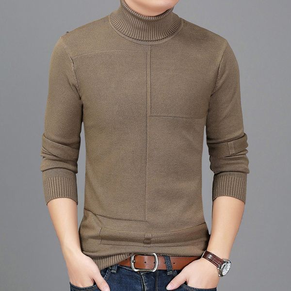 new autumn winter men turtleneck warm sweater men's solid color casual sweaters male slim fit brand jumper knitted pullover, White;black
new autumn winter men turtleneck warm sweater men's solid color casual sweaters male slim fit brand jumper knitted pullover, White;black