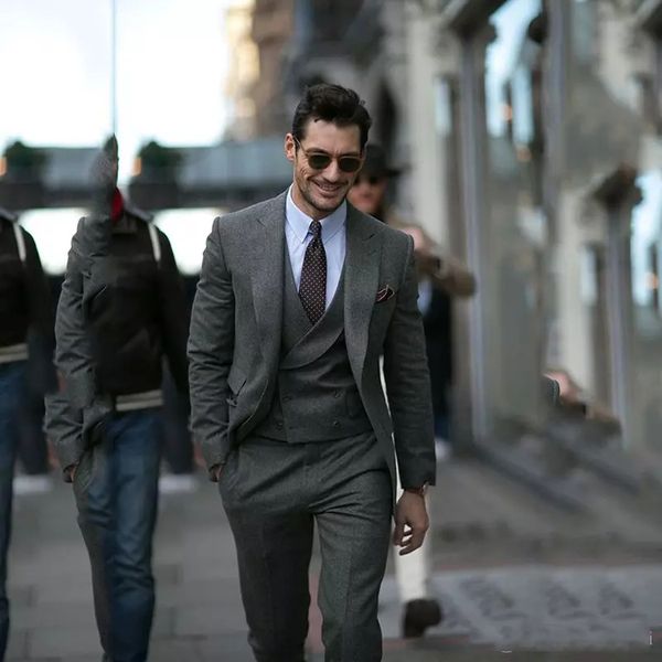 custom tweed серый slim fit мужские костюмы 2019 свадебные жених смокинги groomsmen формальные костюмы бизнес лучшая мужская одежда (куртка, Black;gray
custom tweed серый slim fit мужские костюмы 2019 свадебные жених смокинги groomsmen формальные костюмы бизнес лучшая мужская одежда (куртка, Black;gray