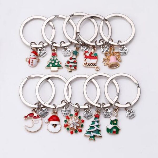 2018 christmas gift christmas key chain metal enamel christmas key chain for woman diy handmade fashion 10/lot, Silver
2018 christmas gift christmas key chain metal enamel christmas key chain for woman diy handmade fashion 10/lot, Silver