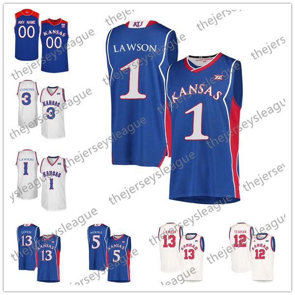 kansas jayhawks #1 dedric lawson 3 sam cunliffe 5 quentin grimes blue white cream retro good quality stitched ncaa college basketball jersey, Black
kansas jayhawks #1 dedric lawson 3 sam cunliffe 5 quentin grimes blue white cream retro good quality stitched ncaa college basketball jersey, Black