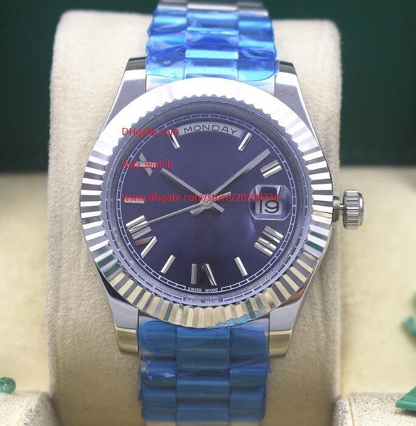 factory supplier wristwatches sapphire glass 41mm day-date blue dial 228239 automatic mechanical mens watches, Slivery;brown
factory supplier wristwatches sapphire glass 41mm day-date blue dial 228239 automatic mechanical mens watches, Slivery;brown