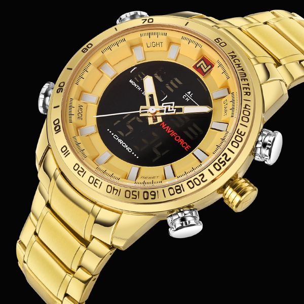 men's watch waterproof digital led male sports watches men quartz casual wrist watch gold relogio masculino, Slivery;brown
men's watch waterproof digital led male sports watches men quartz casual wrist watch gold relogio masculino, Slivery;brown