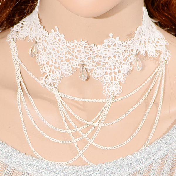 gorgeous adjustable length white lace bridal necklace with rhinestone and tassel bridal jewelry bridal accessories ing
gorgeous adjustable length white lace bridal necklace with rhinestone and tassel bridal jewelry bridal accessories ing