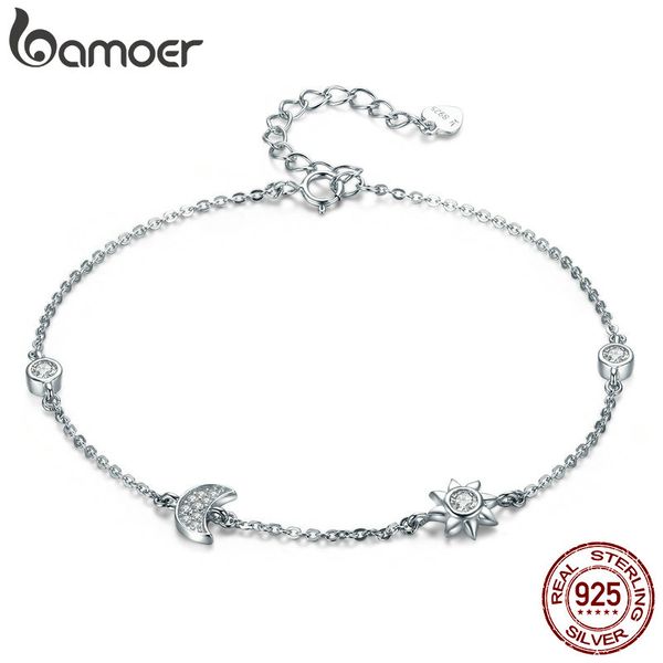 bamoer genuine 100% 925 sterling silver lobster clasp star and moon clear cz bracelet & bangles for women silver jewelry scb081, Golden;silver
bamoer genuine 100% 925 sterling silver lobster clasp star and moon clear cz bracelet & bangles for women silver jewelry scb081, Golden;silver