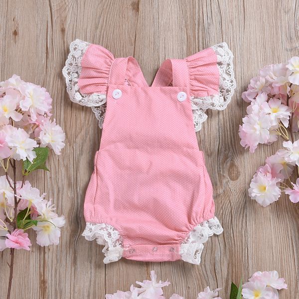 cute polka dots baby romper ruffles lace buttons suspender jumpsuit newborn baby girls sunsuit outfits children clothes 0-24m, Blue
cute polka dots baby romper ruffles lace buttons suspender jumpsuit newborn baby girls sunsuit outfits children clothes 0-24m, Blue