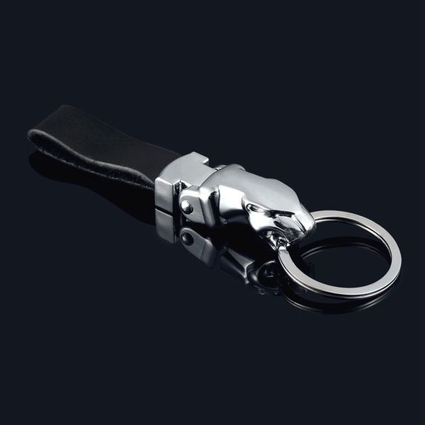 car keychain key holder keyring simulation keyfob stainless leopard head model key chain for man gift auto accessories, Silver
car keychain key holder keyring simulation keyfob stainless leopard head model key chain for man gift auto accessories, Silver