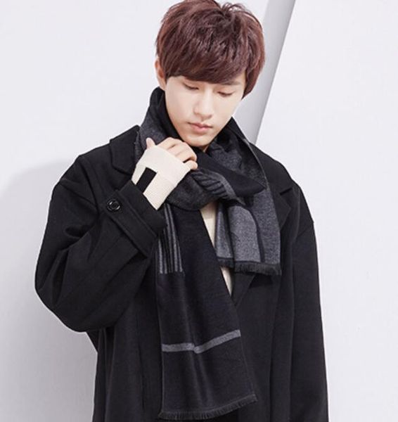 winter scarf for men and women fall and winter imitation cashmere shawl dual knitted thermal lattice long neck, Blue;gray
winter scarf for men and women fall and winter imitation cashmere shawl dual knitted thermal lattice long neck, Blue;gray