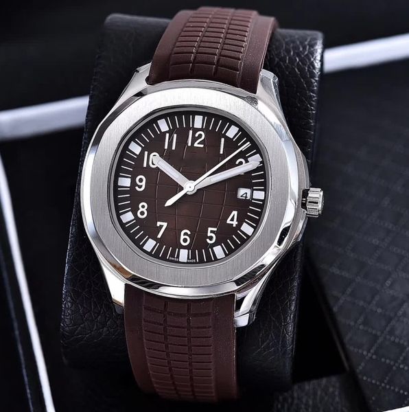 4 color nautilus stainless steel 5167a automatic movement mens watch rubber band mens wristwatches transparence back, Slivery;brown
4 color nautilus stainless steel 5167a automatic movement mens watch rubber band mens wristwatches transparence back, Slivery;brown